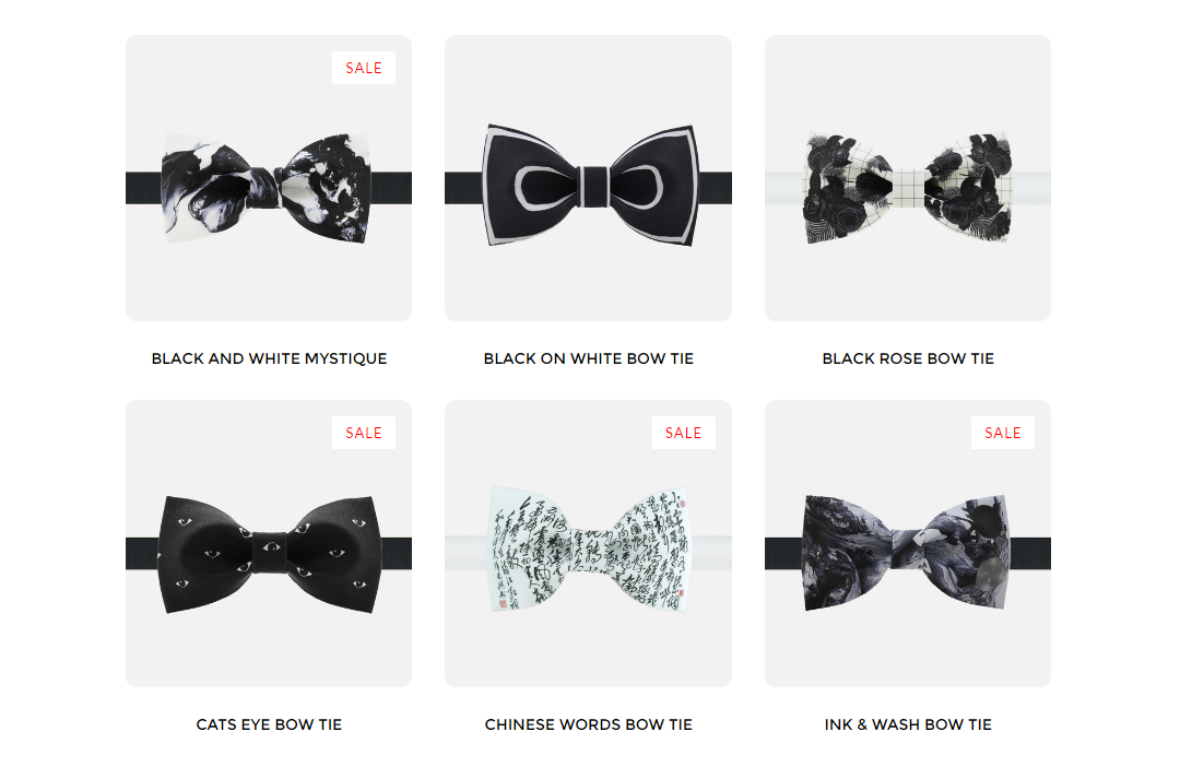 black-white-bow-tie