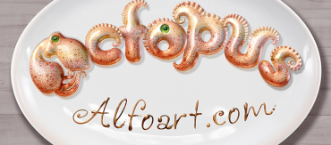 How to Create a 3D Octopus Text Effect
