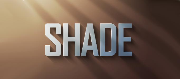 using light shade to bring text to life l