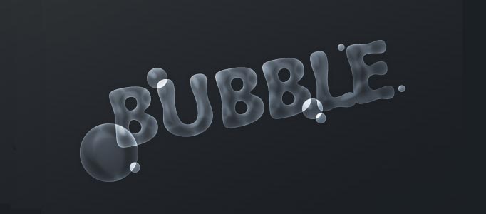 Special Bubble Text Creation