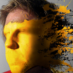 how to make a paint mold on a face