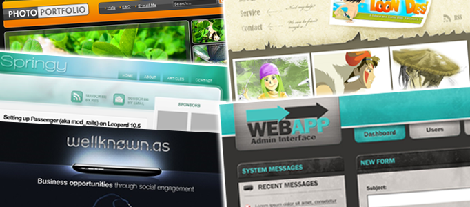Top 20 User Interface Design in Photoshop