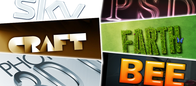 Top 50 Stunning Text Effect Photoshop Tutorials