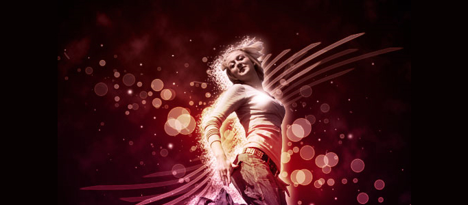 create an amazing glowing effect in photoshop l