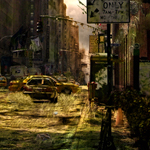 how to create a post apocalyptic city in photoshop