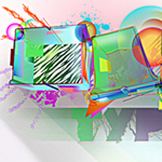 Extremely Colorful D Text Effect in Photoshop