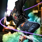 Super Lighting Effect for a Dance Motion in Photoshop