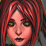 Excellent Painting Works for Comic Charactors in Photoshop