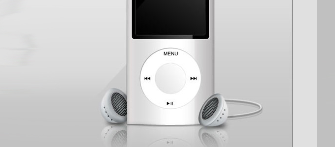 How to Create a Realistically D iPod using Photoshop L