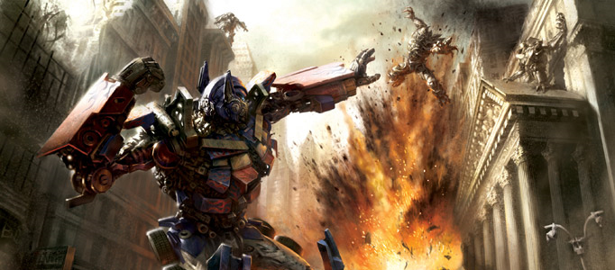 Amazing Scene Creation - Transformer Attack