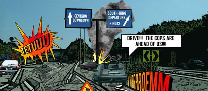 Transform Images into Dramatic Comic Scene L