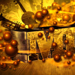 Create a Fantastic Golden D Text Scene