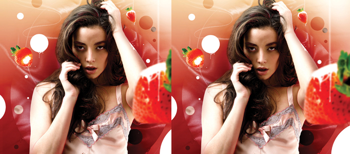 Create a Sweetie Fruit Background for an Image