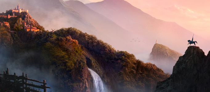 Photo Combination Techniques - Natural Environment Scene