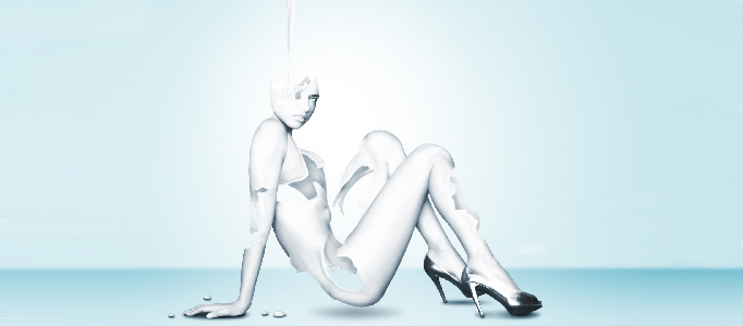 Human Transformation - Imprssively Liquidized Girl