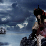 Create a Natural Coastal Scenery for a Style Lady