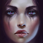 Painting a Young Lady after Make up