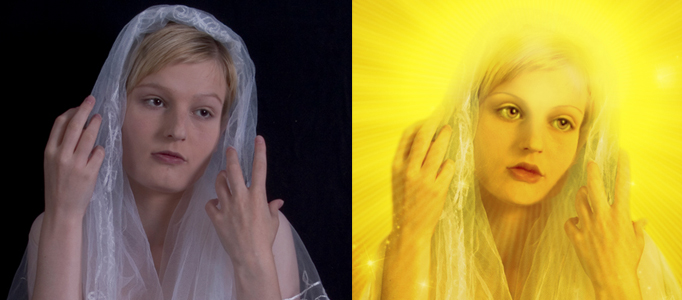 Turning a Lady Image into a Nice Cartoon Image L