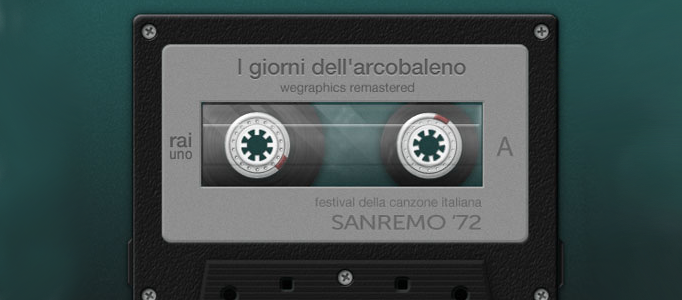 How to Create A Detailed Cassette Tape in Photoshop