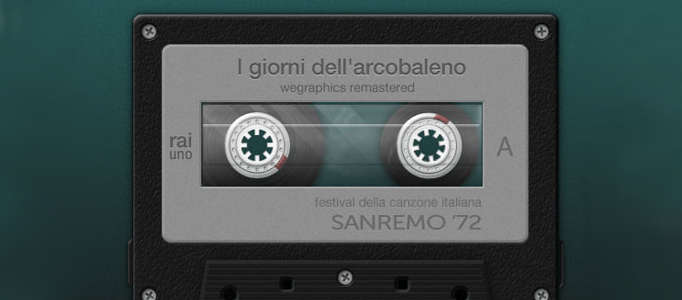 How to Create A Detailed Cassette Tape in Photoshop L
