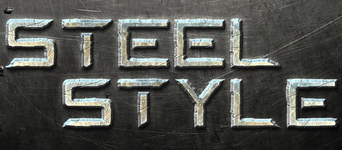 Awesome Metal Text Effect Creation L