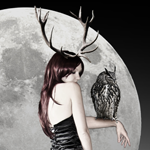 Manipulation an Elegant Night Scene of a Lady