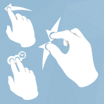 Free Gesture Icons for Multi Touch Devices