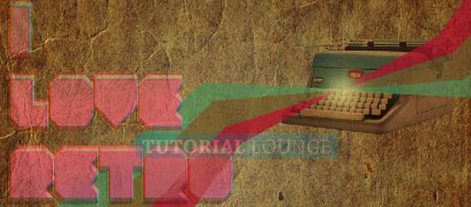 How to Design a Retro Style Text