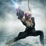 Create a Super Heroine Scene