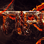 Create Text Effect in Lava Style