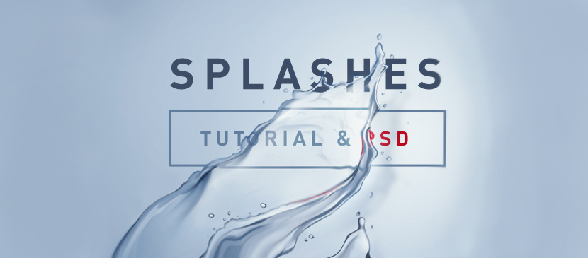 Idea of Making Splashes Refraction on an Image