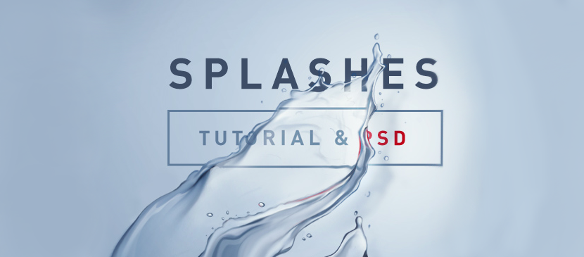 Idea of Making Splashes Refraction on an Image L