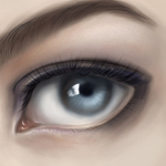 Simple Way to Paint a Human Eye
