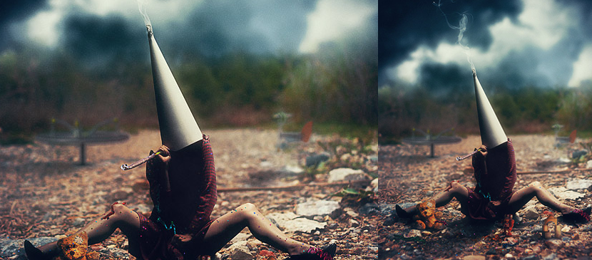 Photo Manipulation for a Conceptual Artwork