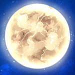 Create a Beautiful Moon Simply