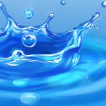 Drawing Realistic Water Splashing Effect