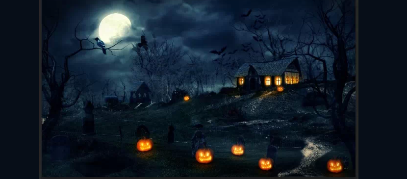 Manipulation for a Halloween Image