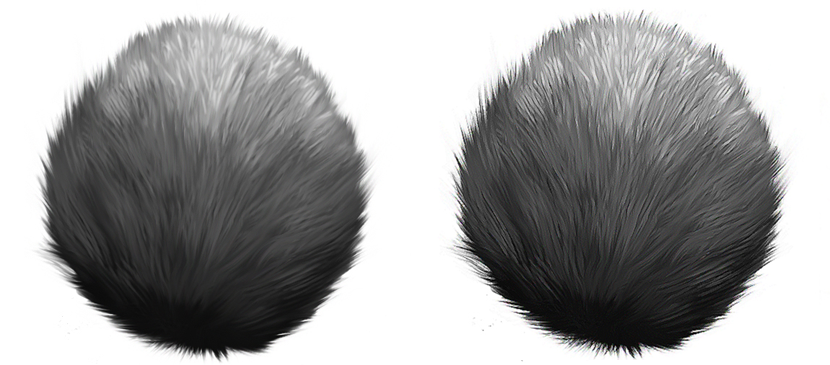 Making Nice Fur for Animals in a Simple Way