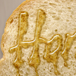 Nice Honey on Bread Text Effect
