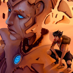 Digital Painting for a Nice Cartoon Drawing