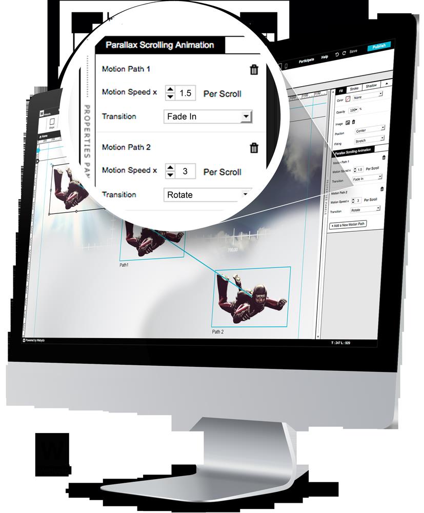 Parallax Your Site Code Free Join Webydos Closed Beta