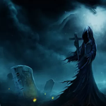 Create a Mysterious Cemetery Scene