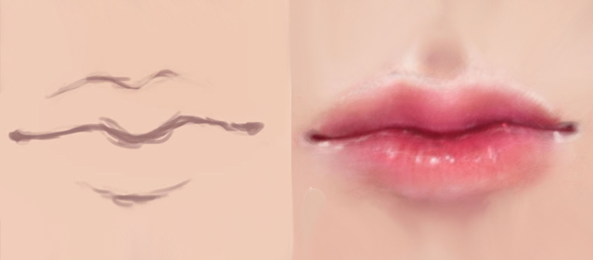 Drawing a Nice Lip in Photoshop L