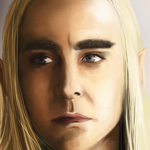 Digital Painting for a Movie Character Portrait