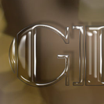 Shiny Glass Text Effect