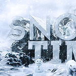 Making D Snowing Effect for Text in Photoshop