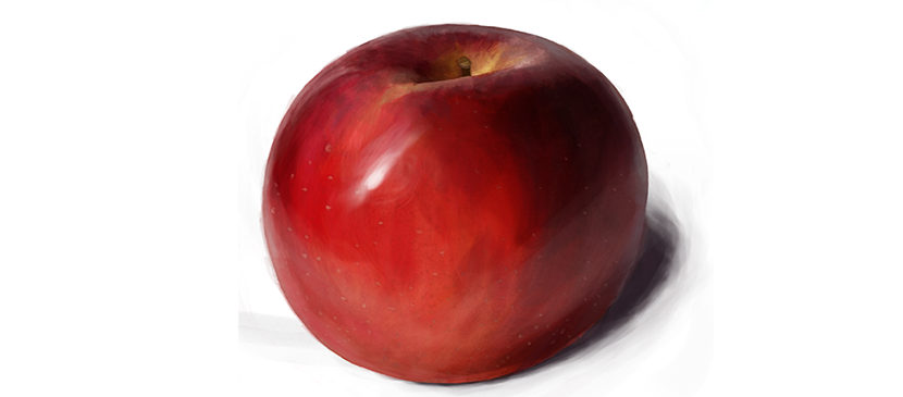 Work Through for Making a Realistic Apple L