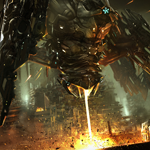 Making a Spaceship Destroying the City Scene