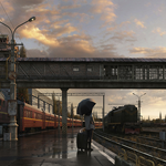 Making a Realistic Train Station Scene