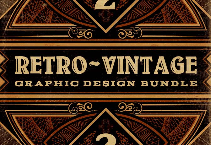 Deal of the Week: 500+ Retro/Vintage Design Elements